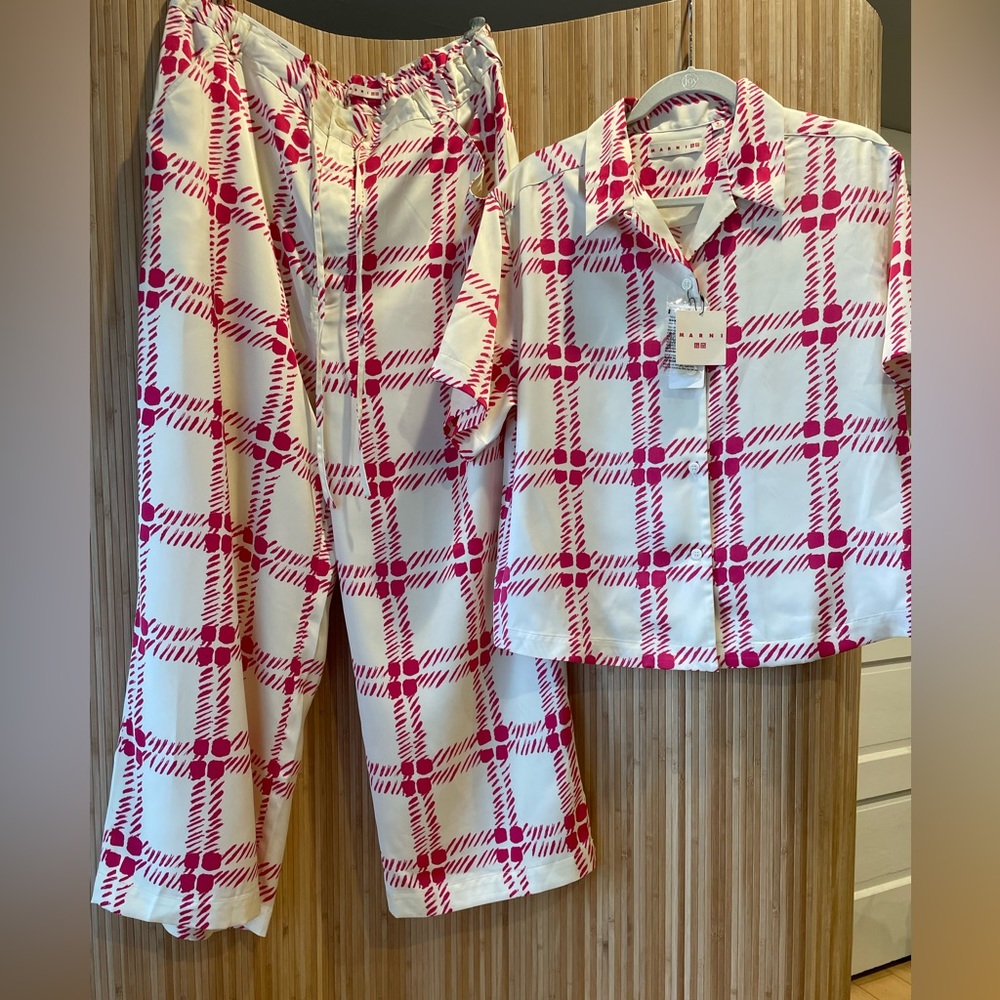 Marni x Uniqlo two piece set